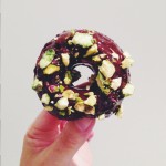 Guilt-free baked mini chocolate doughnuts