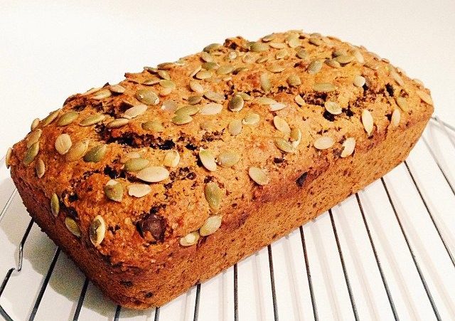 The best wholemeal banana chocolate bread recipe